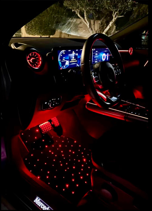 Starlight LED Floor Mats – Universal Fit | Waterproof & App Controlled