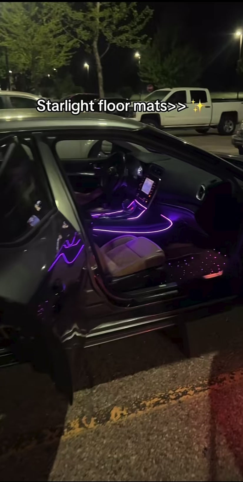 Starlight LED Floor Mats – Universal Fit | Waterproof & App Controlled